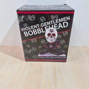 Violent Gentlemen Hockey Club Bobblehead Dia de los Muertos 2018 Limited Edition